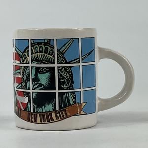 Statue of Liberty Island Miniature Novelty Mug Cup Travel Souvenir Vintage USA